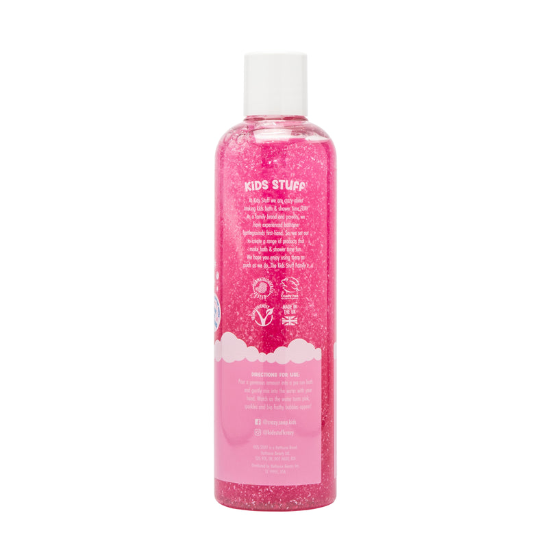 Kids Stuff Sparkling Bubble Bath - Pink (Strawberry Swirl), 300ml