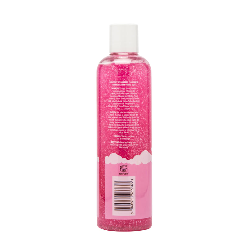 Kids Stuff Sparkling Bubble Bath - Pink (Strawberry Swirl), 300ml