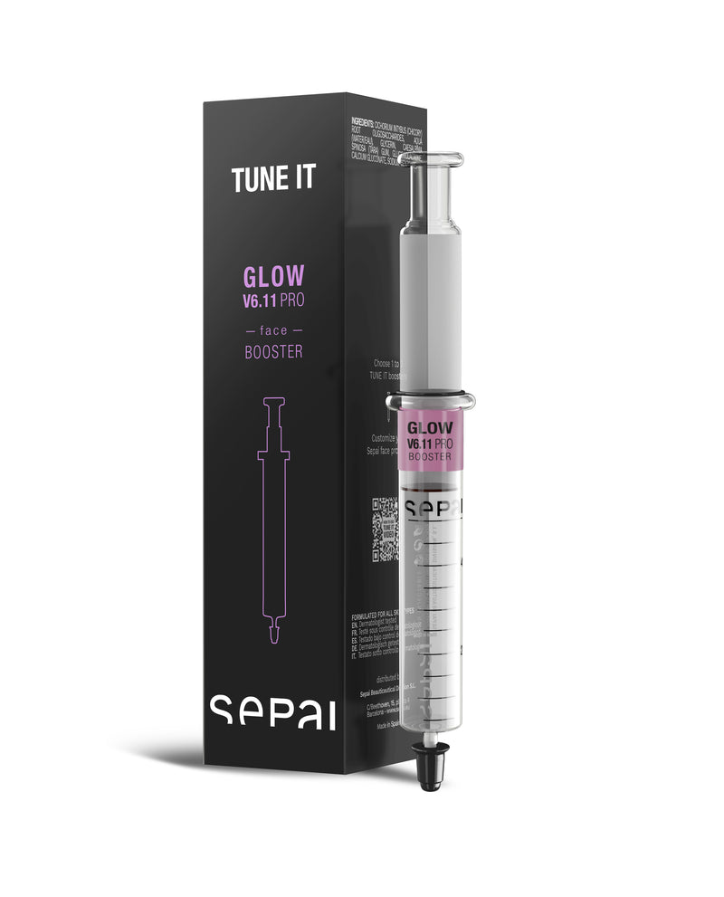 SEPAI FACE TUNE IT V6.11 GLOW PRO 4ml wzmacniacz liftingu z efektem promiennej rozjaśnionej cery.