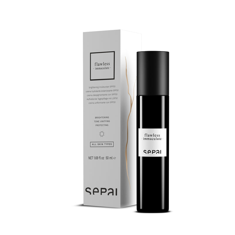 SEPAI FLAWLESS IMMACULATE  SPF50 50 ml przeciwstarzeniowy, rozświetlający krem nawilżający