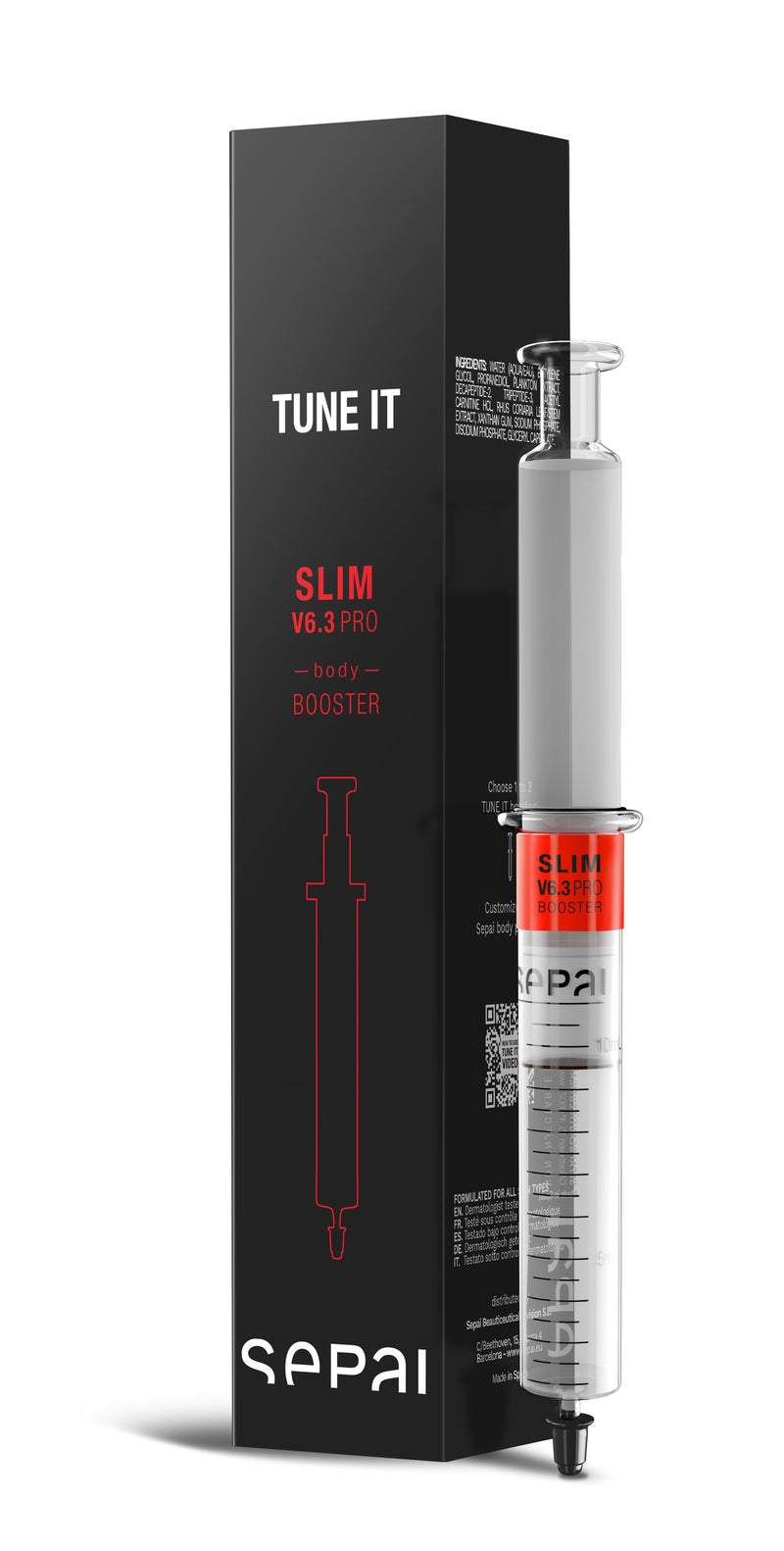 SEPAI BODY TUNE IT V6.3 SLIM PRO 8ml wzmacniacz wyszczuplający ciało